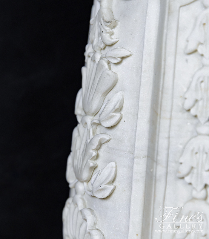 Marble Bases  - Floral Decor Marble Base - MBS-161